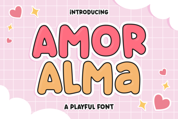 Amor Alma: The Playful Display Font for Modern Design