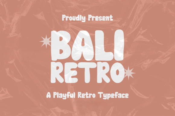 Bali Retro: A Playful Display Typeface for Island Vibes