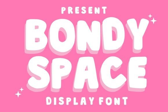 Bondy Space: A Bold Display Font for Playful Brands