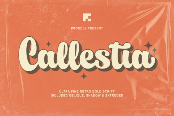 Callestia: A Bold Retro Script for Modern Web Design