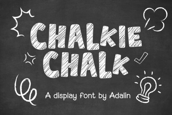 Chalkiechalk: The Ultimate Playful Display Font for Designers