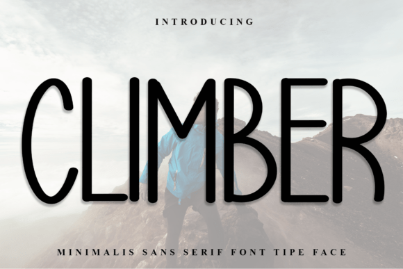 Climber Font: The Perfect Display Typeface for Makers
