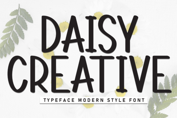 Daisy Creative: A Handwritten Display Font for Elegant Design