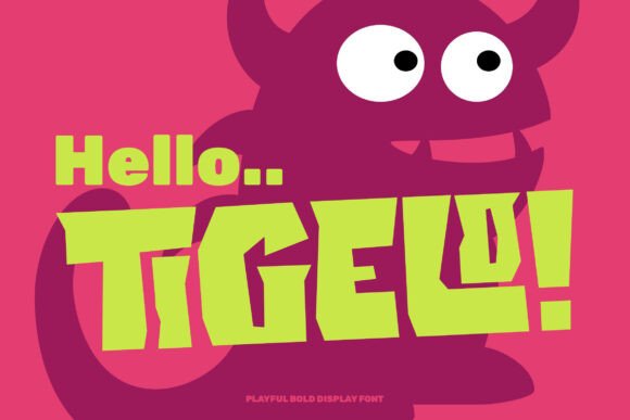 Designing Playful Layouts with the Tigelo Typeface