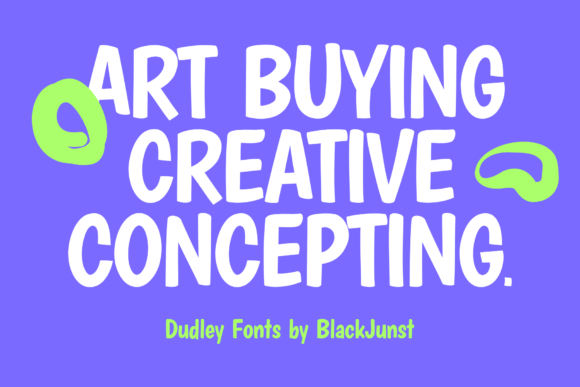 Dudley: A Playful Display Font for Editorial Design