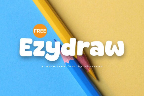 Ezydraw: A Cute Display Font for Crafters