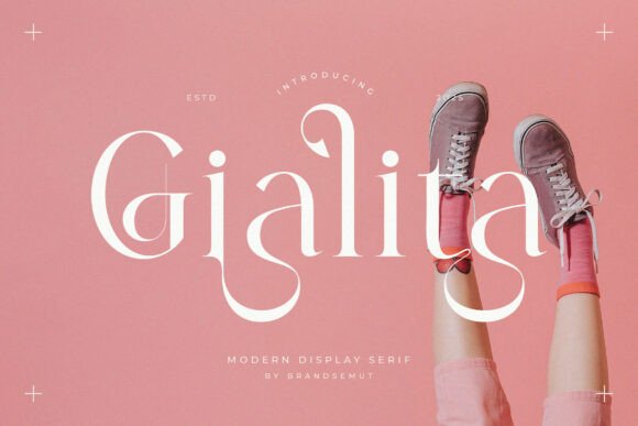 Gialita: A Modern Display Serif for Elegant Editorial Design