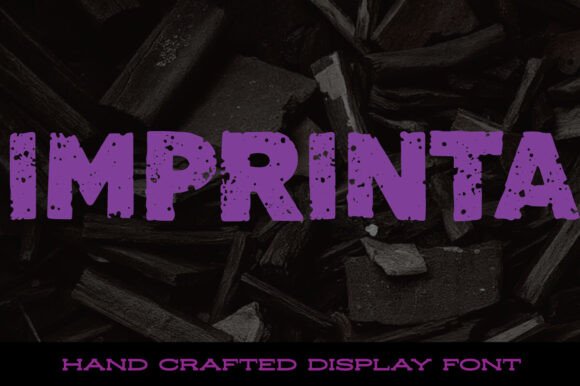 Imprinta: The Bold Stamp Font for Handmade Brands