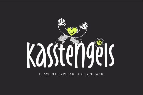 Kasstengels: The Whimsical Display Font for Fun Designs