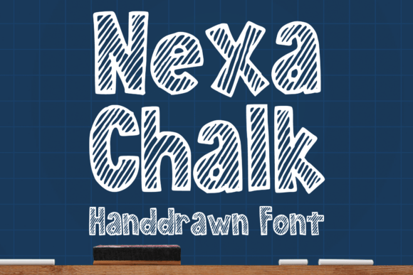Nexa Chalk Font Review: A Playful Display Choice