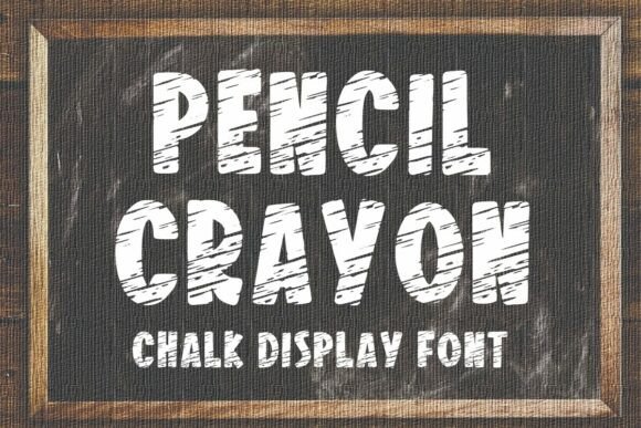 Pencil Crayon: The Hand-Drawn Font for Authentic Branding