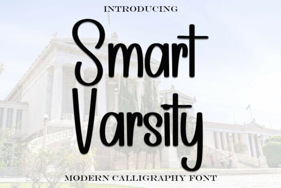 Smartvarsity: A Sweet Cursive Display Font for Editors