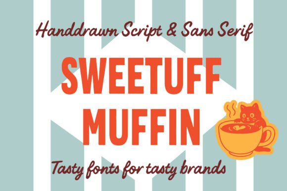 Sweetuff Muffin: A Whimsical Display Font for Cozy Brands