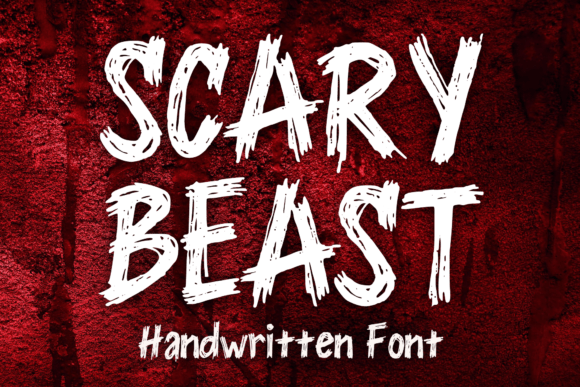 Using Scary Beast Display Font for Bold Branding