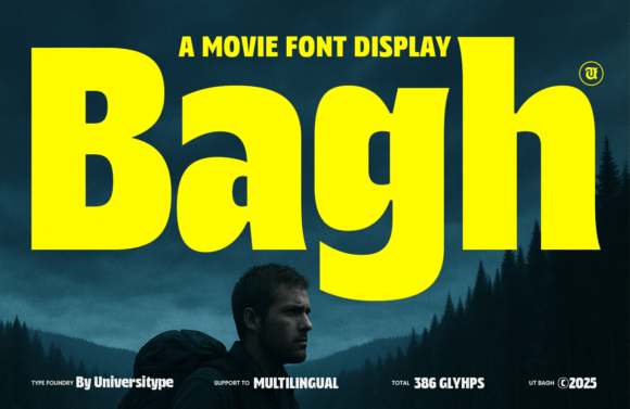 Ut Bagh: A Bold Display Font for Modern Campaigns